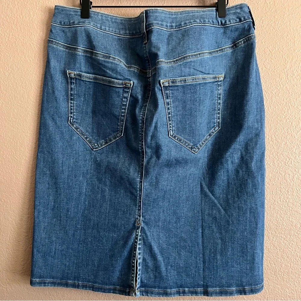 Amazon Essentials Denim Mini Skirt Size 14